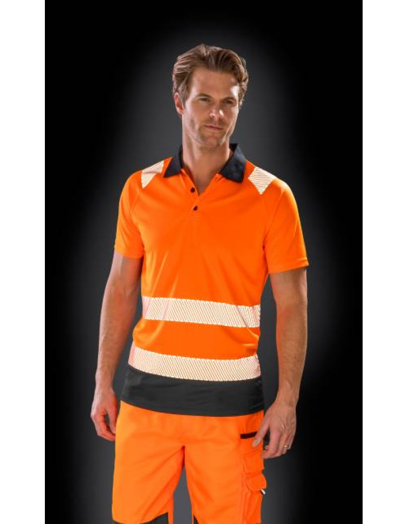 Tricou reflectorizant respirabil pentru siguranță